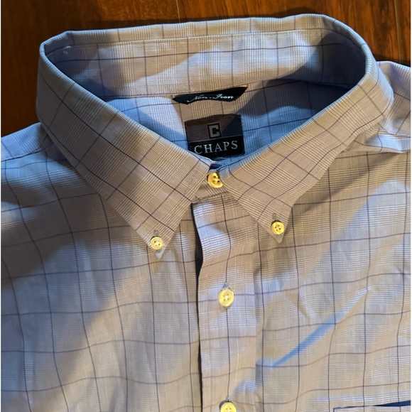 Chaps Oxford Casual Button Up - Picture 2 of 3